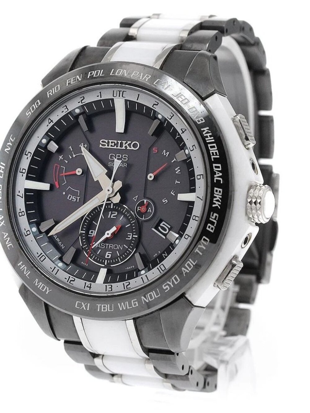 SEIKO Astron Japan limited model SBXB071 GPS Solar Powered Radio Men's _956879